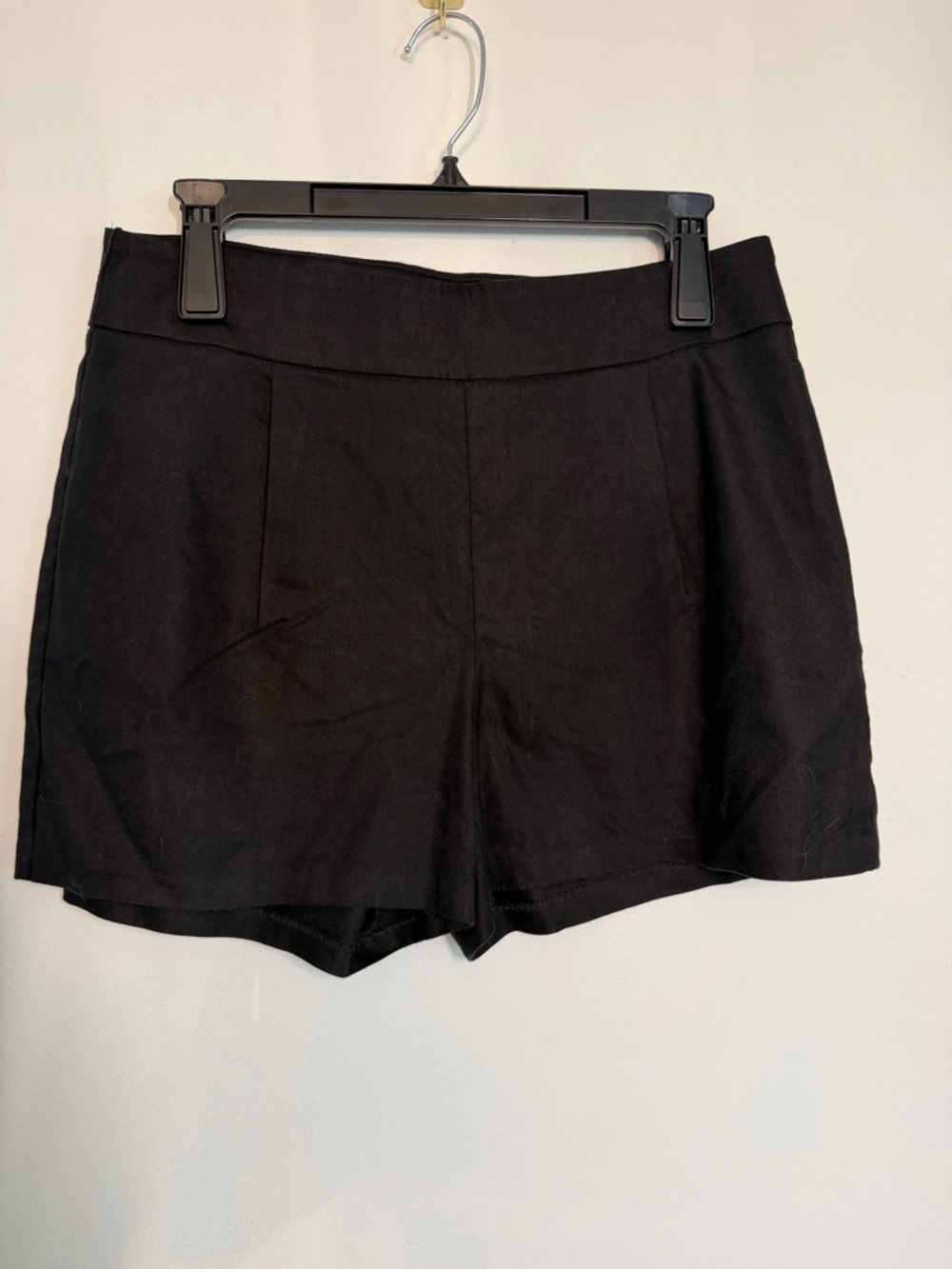 Express Women's Black High-Waist Dress Shorts - Size 8